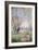 Woman Seated under the Willows-Claude Monet-Framed Art Print