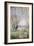 Woman Seated under the Willows-Claude Monet-Framed Art Print