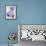 Woman Sieving Flour into a Bowl, Crockery & Eggs in Front-Linda Burgess-Framed Photographic Print displayed on a wall