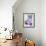 Woman Sieving Flour into a Bowl, Crockery & Eggs in Front-Linda Burgess-Framed Photographic Print displayed on a wall