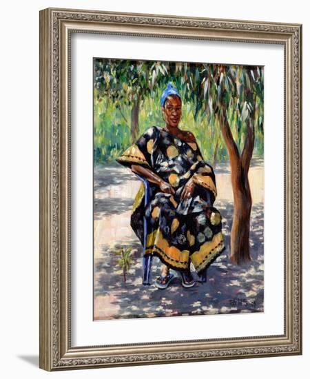 Woman Sitting, 2004-Tilly Willis-Framed Giclee Print
