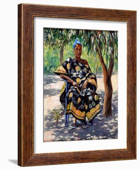 Woman Sitting, 2004-Tilly Willis-Framed Giclee Print