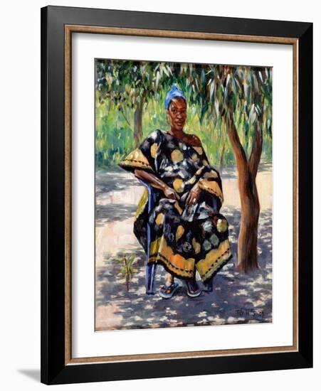 Woman Sitting, 2004-Tilly Willis-Framed Giclee Print