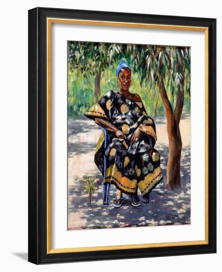 Woman Sitting, 2004-Tilly Willis-Framed Giclee Print