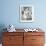 Woman Sitting at a Breakfast Table-null-Framed Photo displayed on a wall