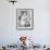 Woman Sitting at a Breakfast Table-null-Framed Photo displayed on a wall