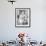 Woman Sitting at a Breakfast Table-null-Framed Photo displayed on a wall