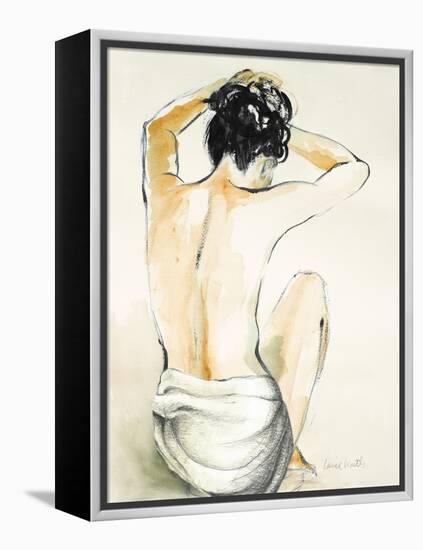 Woman Sitting I-Lanie Loreth-Framed Stretched Canvas