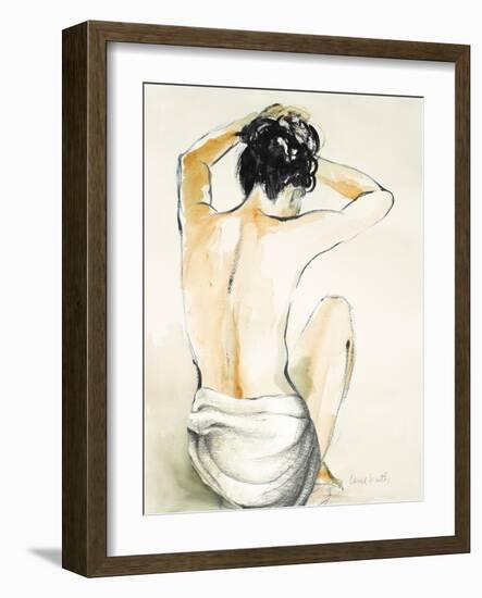 Woman Sitting I-Lanie Loreth-Framed Art Print