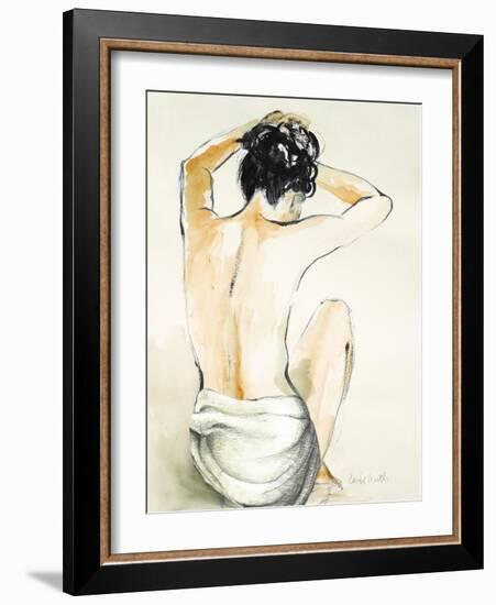 Woman Sitting I-Lanie Loreth-Framed Art Print