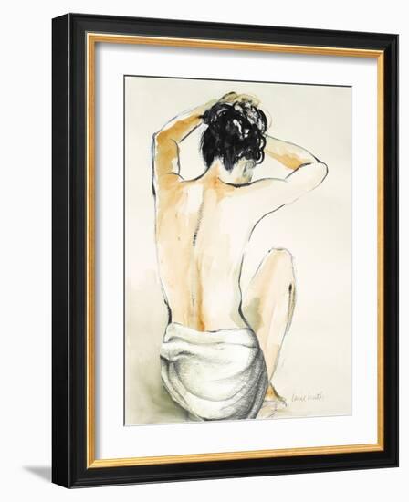 Woman Sitting I-Lanie Loreth-Framed Art Print