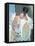 Woman Sitting with a Child in Her Arms-Mary Cassatt-Framed Premier Image Canvas