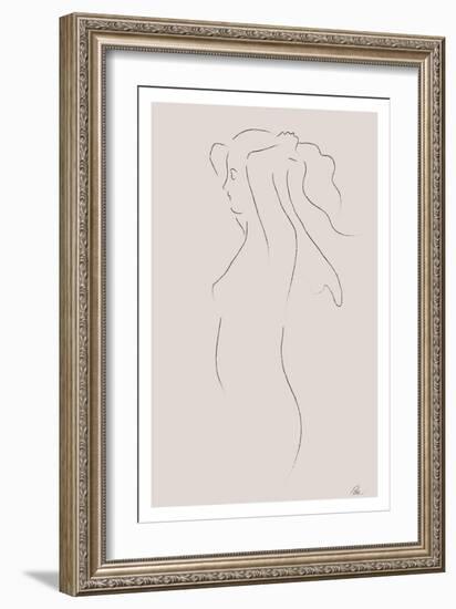 Woman Sketch-1x Studio II-Framed Giclee Print