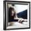 Woman Smoking-Cristina-Framed Premium Photographic Print