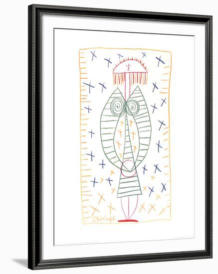 Woman Standing, c.1946-Pablo Picasso-Framed Art Print