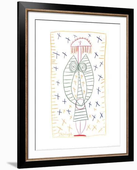 Woman Standing, c.1946-Pablo Picasso-Framed Art Print