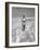 Woman Standing in Ocean Surf-Philip Gendreau-Framed Photographic Print