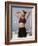 Woman Stretching Outdoors, New York, New York, USA-Chris Trotman-Framed Photographic Print