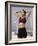 Woman Stretching Outdoors, New York, New York, USA-Chris Trotman-Framed Photographic Print