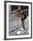Woman Stretching Outdoors, New York, New York, USA-Chris Trotman-Framed Photographic Print