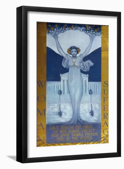 Woman Suffrage, C. 1905-Evelyn Cary-Framed Giclee Print