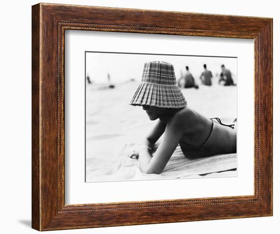 Woman Sunbathing-Cristina-Framed Photographic Print