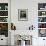 Woman Takes a Shower in a Bathing Cap-null-Framed Photo displayed on a wall