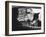 Woman Taxi Driver Sharing Front Seat with Pet Dog-Alfred Eisenstaedt-Framed Photographic Print