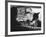 Woman Taxi Driver Sharing Front Seat with Pet Dog-Alfred Eisenstaedt-Framed Photographic Print