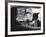 Woman Taxi Driver Sharing Front Seat with Pet Dog-Alfred Eisenstaedt-Framed Photographic Print