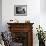 Woman Taxi Driver Sharing Front Seat with Pet Dog-Alfred Eisenstaedt-Framed Photographic Print displayed on a wall