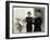 Woman Teaching a Blind Young Man to Play the Violin at the New York Associa-Byron Company-Framed Giclee Print