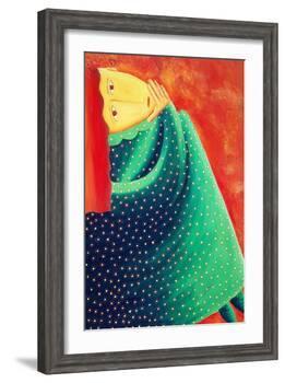 Woman Thinking, 2003-Julie Nicholls-Framed Giclee Print