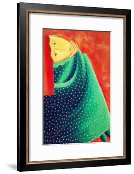 Woman Thinking, 2003-Julie Nicholls-Framed Giclee Print