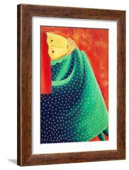 Woman Thinking, 2003-Julie Nicholls-Framed Giclee Print