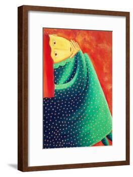 Woman Thinking, 2003-Julie Nicholls-Framed Giclee Print