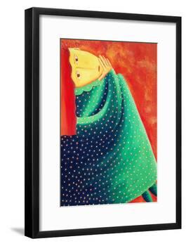 Woman Thinking, 2003-Julie Nicholls-Framed Giclee Print