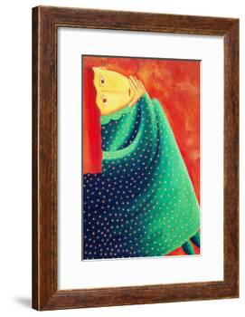 Woman Thinking, 2003-Julie Nicholls-Framed Giclee Print