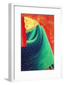 Woman Thinking, 2003-Julie Nicholls-Framed Giclee Print