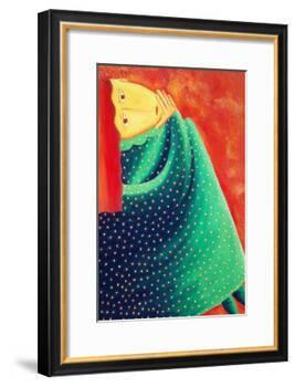 Woman Thinking, 2003-Julie Nicholls-Framed Giclee Print