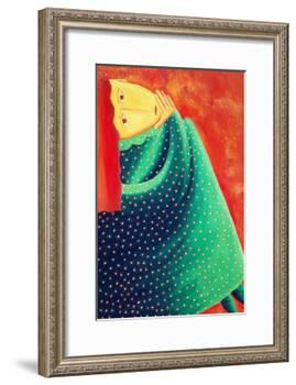 Woman Thinking, 2003-Julie Nicholls-Framed Giclee Print