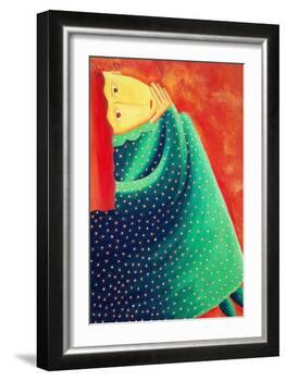 Woman Thinking, 2003-Julie Nicholls-Framed Giclee Print