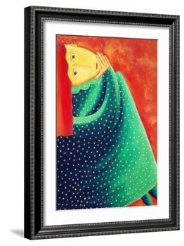 Woman Thinking, 2003-Julie Nicholls-Framed Giclee Print