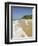 Woman Tourist Walking Along the Beach, Kovalam, Kerala State, India, Asia-Gavin Hellier-Framed Photographic Print