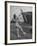 Woman Turning Propeller to Start Plane-David Scherman-Framed Photographic Print