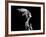 Woman under Shower Smoothing Water over Skin-Gjon Mili-Framed Photographic Print