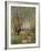 Woman Under the Willows-Claude Monet-Framed Art Print