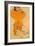 Woman Undressing, 1914-Egon Schiele-Framed Giclee Print