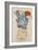 Woman Undressing-Egon Schiele-Framed Giclee Print