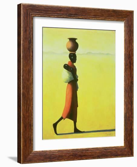 Woman Walking, 1990-Tilly Willis-Framed Giclee Print